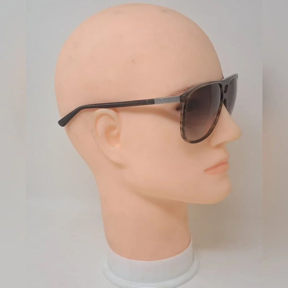 Gucci Men's Sunglasses Retro Oversized Aviator Havana Brown GG1640/S 62-12-140